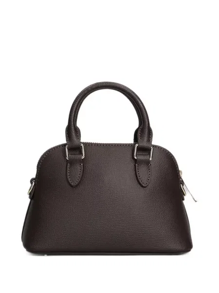 Geantă shopper Lancaster din piele maro