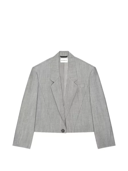 Decupat geacă Givenchy gri