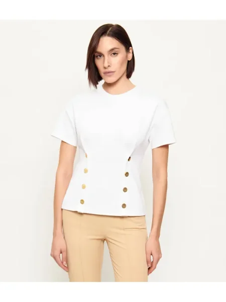 Elisabetta Franchi Bluză alb