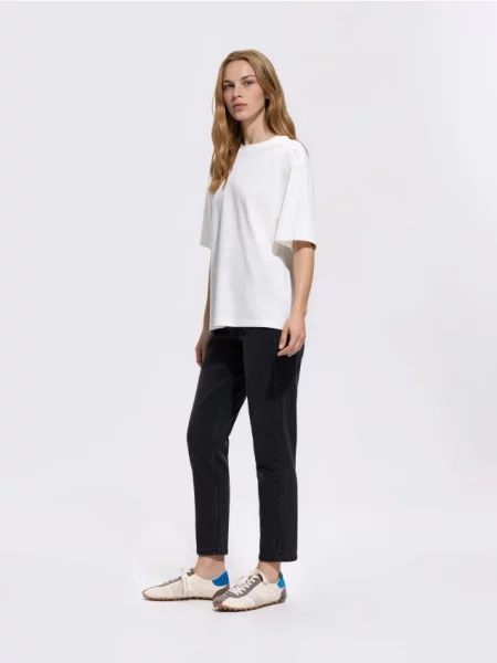 Reserved LADIES` JEANS TROUSERS negru