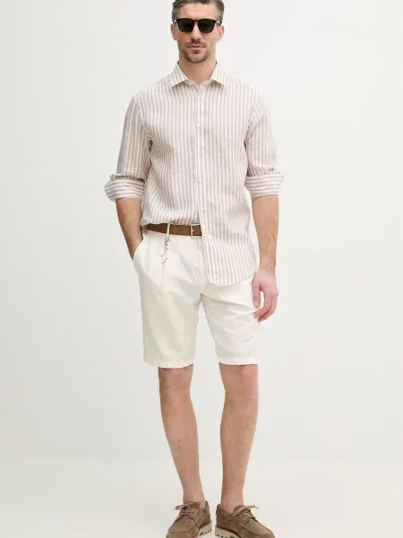 Сорочка з льону Paul&Shark