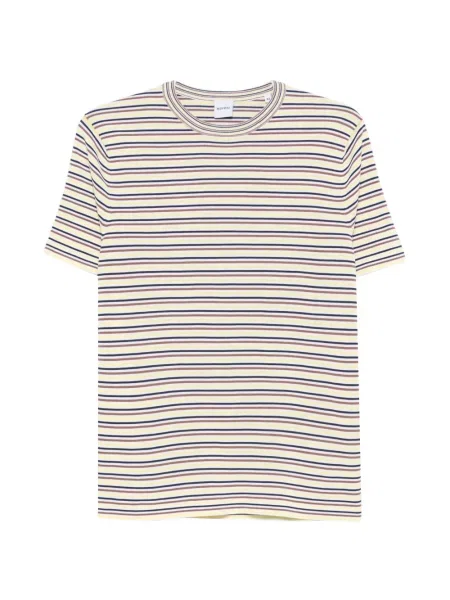 Tricou cu dungi Aspesi cu dungi galben
