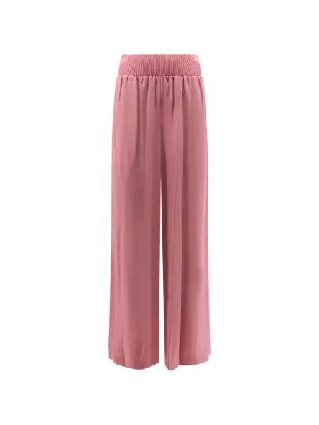 Pantaloni Joseph din satin roz