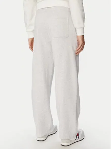 Tommy Jeans Hlače melange siva