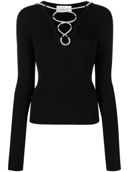 Top Giuseppe Di Morabito tricotate negru
