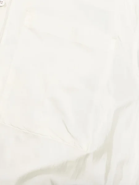 Krátká košile Jil Sander s kapsami na rukávech bílá