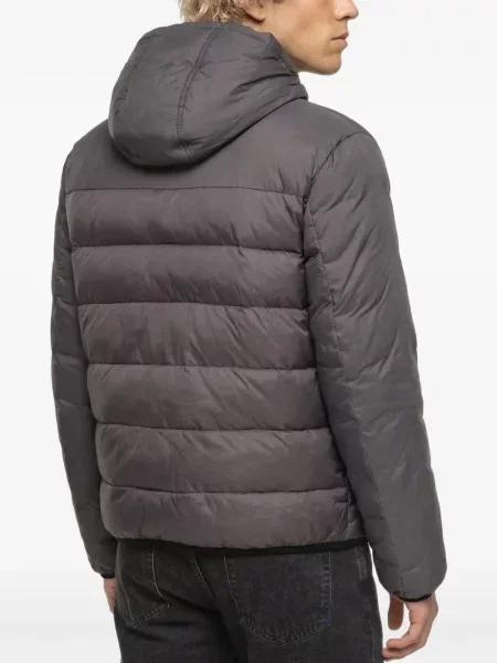 Geacă de blugi Karl Lagerfeld Jeans gri