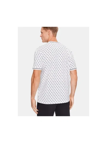 Guess Tricou Marshall alb
