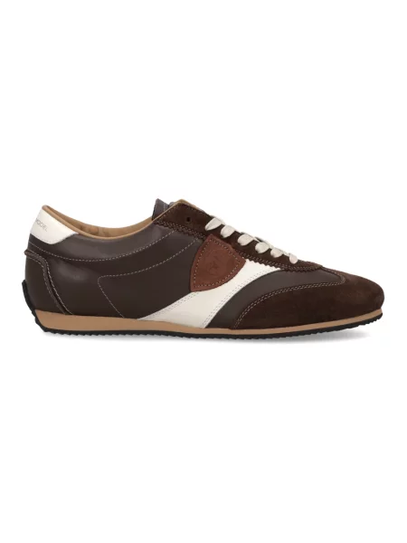 Buty do biegania Philippe Model skórzane do biegania brązowe