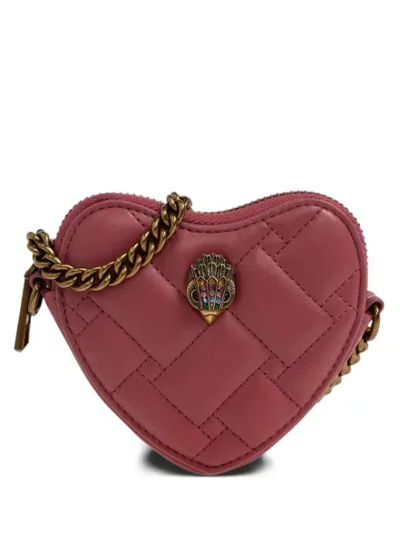 Matlasat geanta crossbody Kurt Geiger London roz