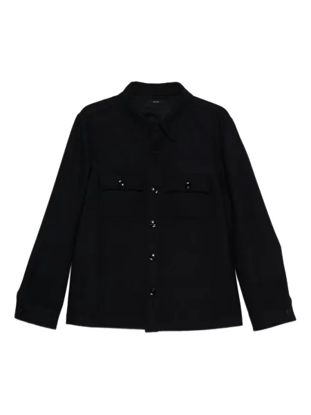 Пухено яке Tom Ford синьо