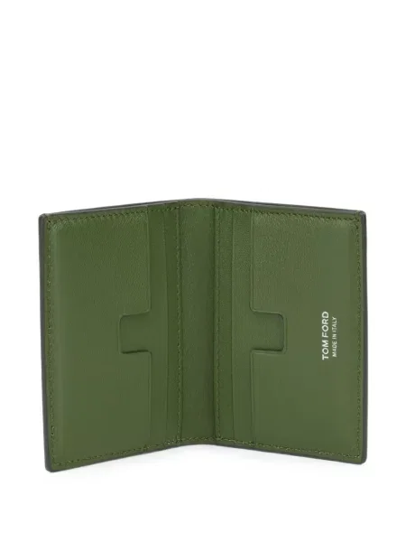 Portofel Tom Ford din piele verde