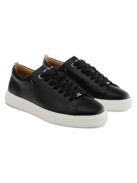 Sneakersy Ambitious skórzane czarne