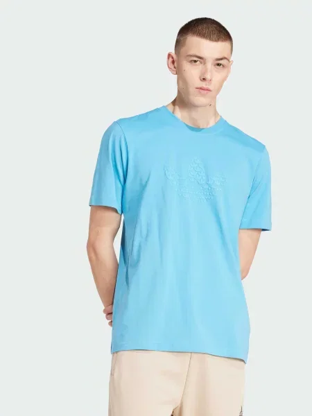 Футболка adidas Graphics синій