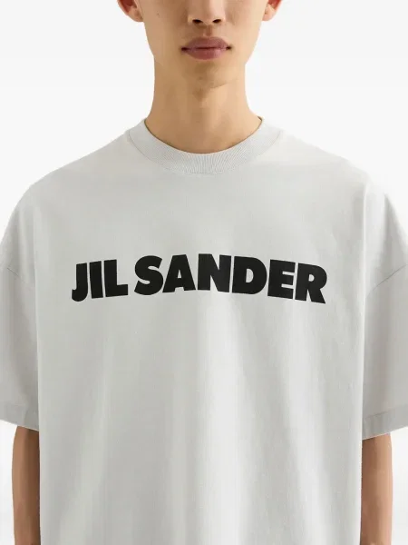 Tricou Jil Sander gri
