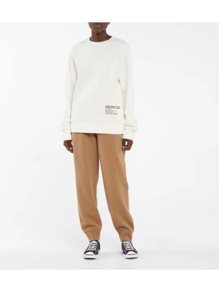 Melegítő felső Moncler fehér