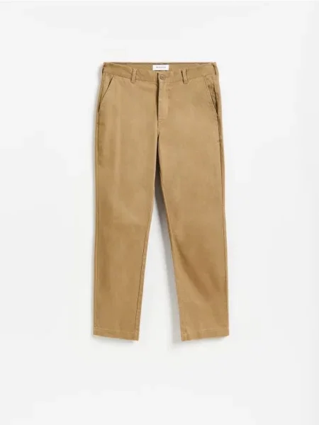 Reserved Pantaloni chino straight bej