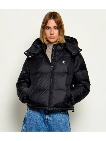 Kabát Calvin Klein Jeans fekete