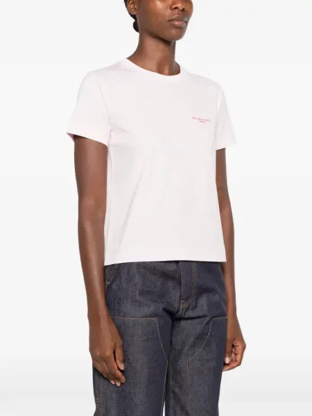 Tricou Givenchy cu imagine roz