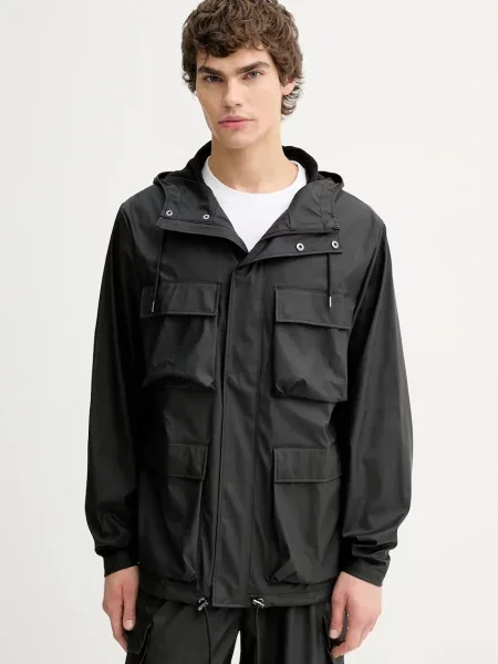 Rains geacă de ploaie Pocket Jacket W3 negru