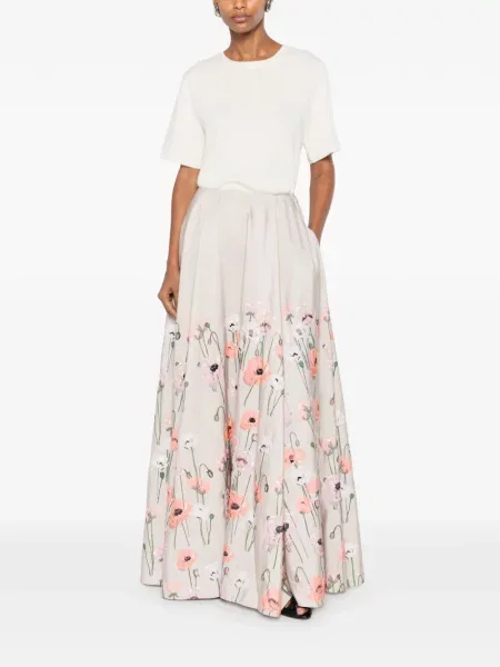 Fusta maxi Bernadette cu model floral