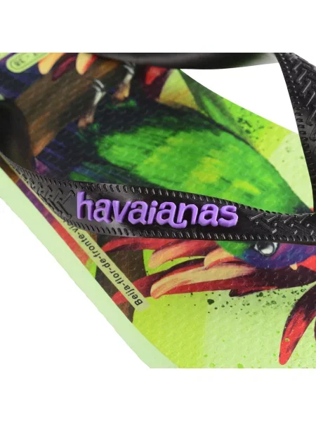 Pantofi Havaianas verde