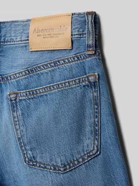 Szorty jeansowe w 5 kieszeni Abercrombie&fitch niebieskie
