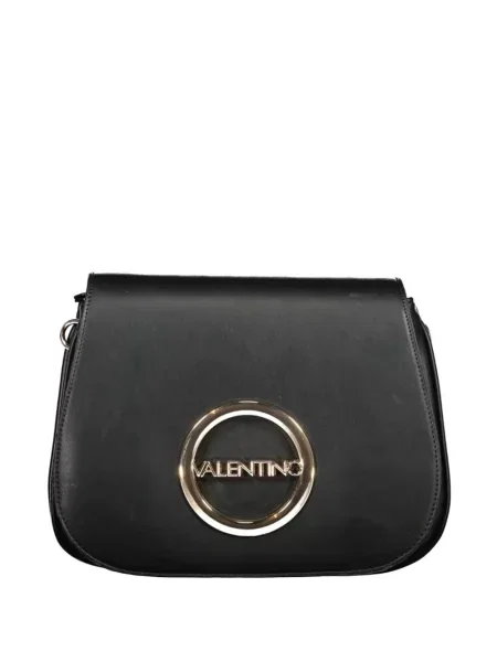 Geanta crossbody Mario Valentino cu autograf negru