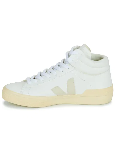 Pantofi Veja din piele alb