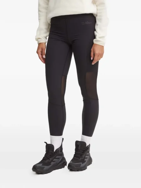 Pantaloni Jack Wolfskin plasă negru