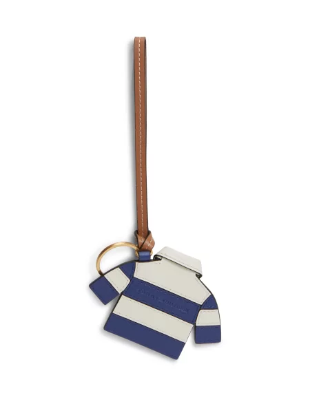 TOMMY HILFIGER Prívesky na kľúče modrá / hnedá biela