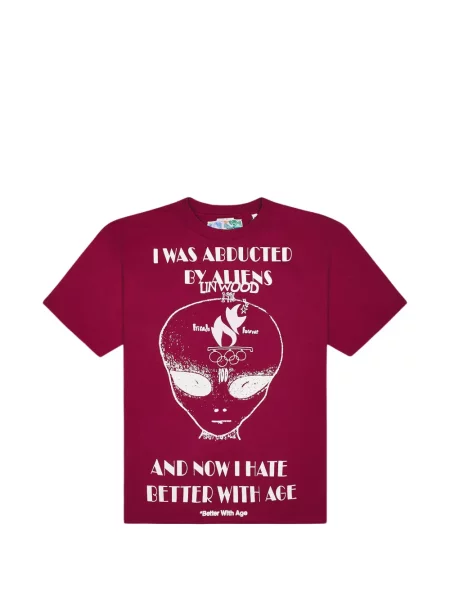 Koszula Better With Age z nadrukiem czerwona