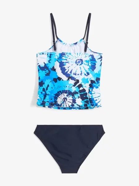 Tankini zestaw 2 cz. niebieski