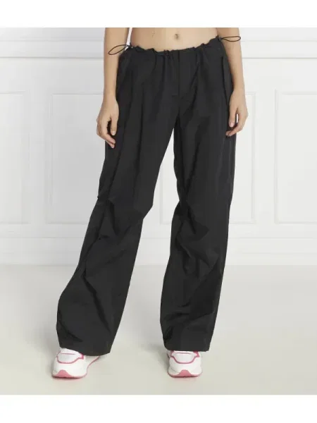 Tommy Jeans Pantaloni | Relaxed fit negru