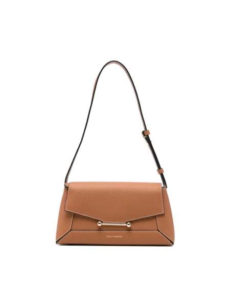 Torba Strathberry skórzana brązowa