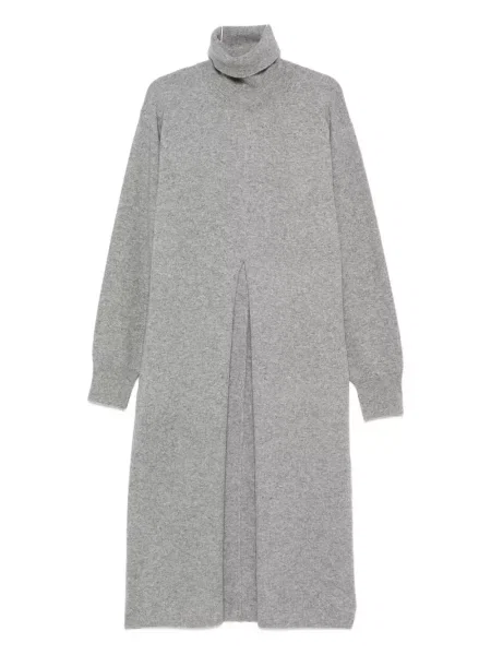 Sukienka Stein wełniana garniturowa szara