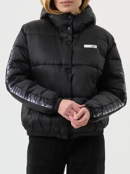 Куртка Ea7 Emporio Armani чорна