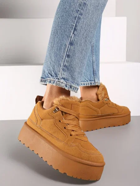 Sneakerși Inny maro