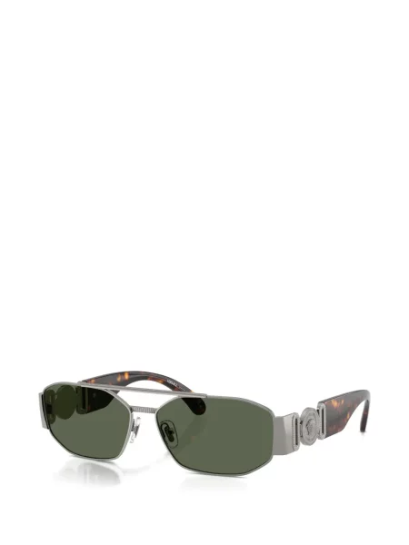 Ochelari de soare Versace Eyewear cu imprimeu geometric gri