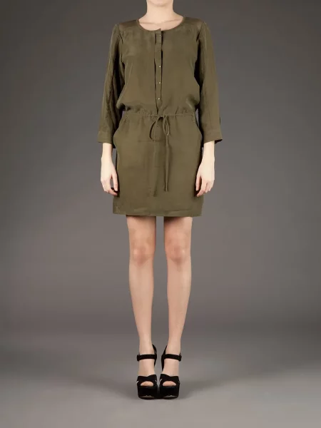 Rochie Edun de costum verde