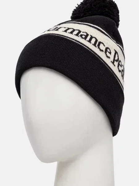 Шапка Peak Performance з товстого трикотажу чорний