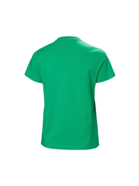 Dámske tričko Helly Hansen Logo bright green zelená