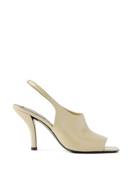 Pantofi cu toc Toteme cu vârf deschis slingback
