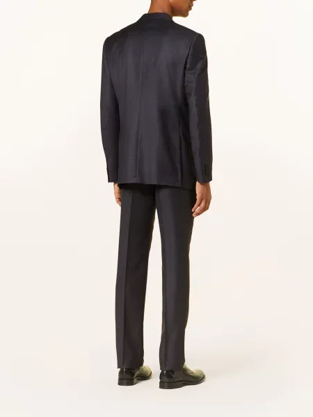 Zegna Sako Milano Slim Fit tmavě šedá