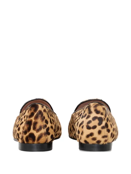 Pantofi loafer Aquazzura cu imagine cu model leopard