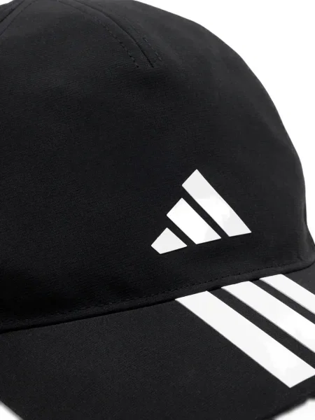 Prugaste trčanje tenisice za trčanje Adidas s autogramom crna
