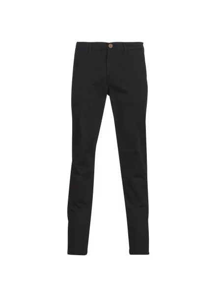 Hlače chino Jack & Jones črna
