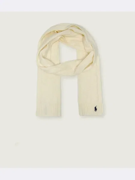 Fular Polo Ralph Lauren Écru bej