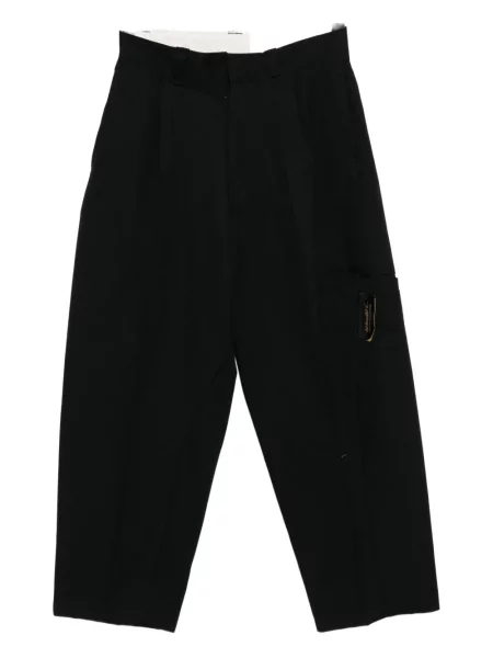 Pantaloni Undercover de lână negru