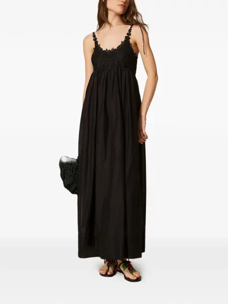 Rochie de dantelă Twinset din dantelă negru